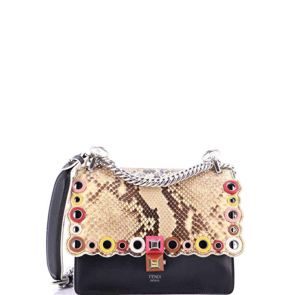 Fendi Eyelet Kan I Bag Leather And #204420F13B